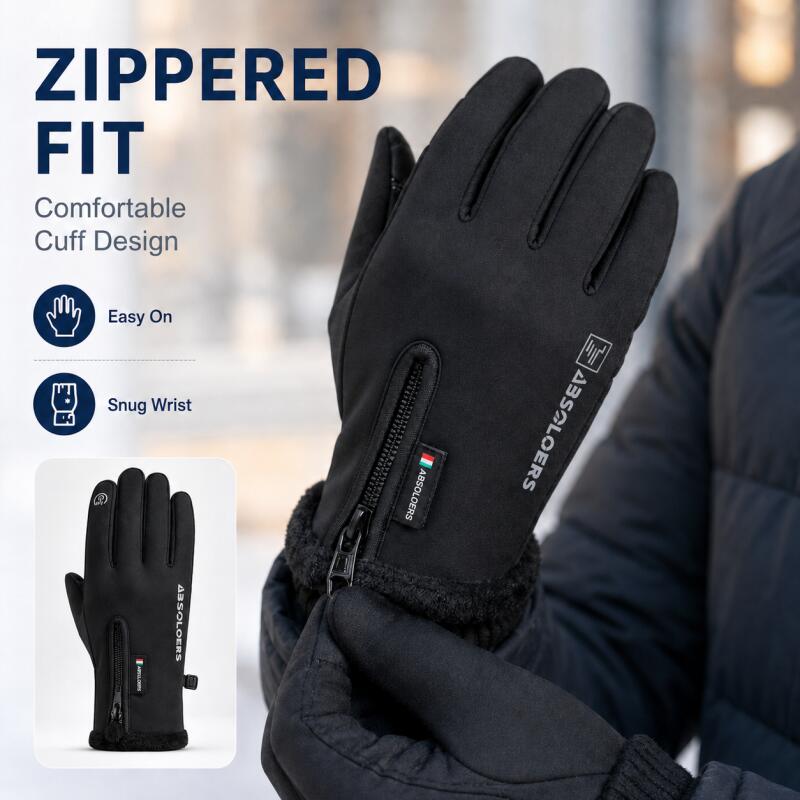 ถุงมือกันหนาวแบบสัมผัสหน้าจอได - Winter Cycling Commute บทวิจารณ์และราคา