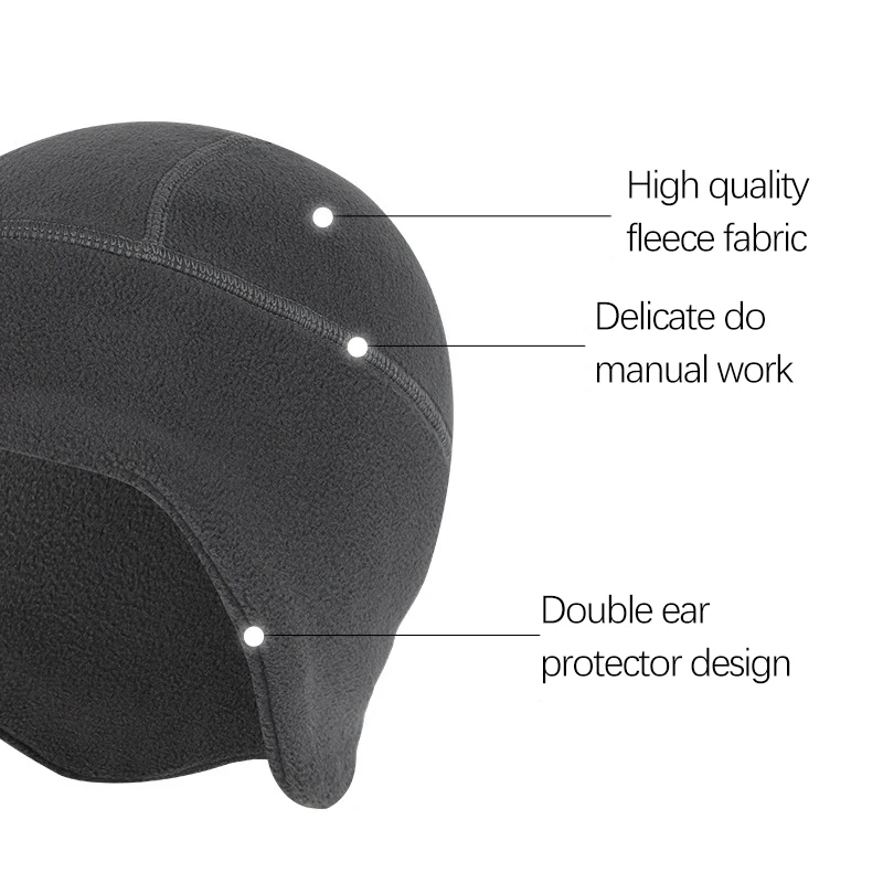 หมวกบีนนี่ผ้าฟลีซปิดหู สำหรับป - Winter Cycling Commute บทวิจารณ์และราคา