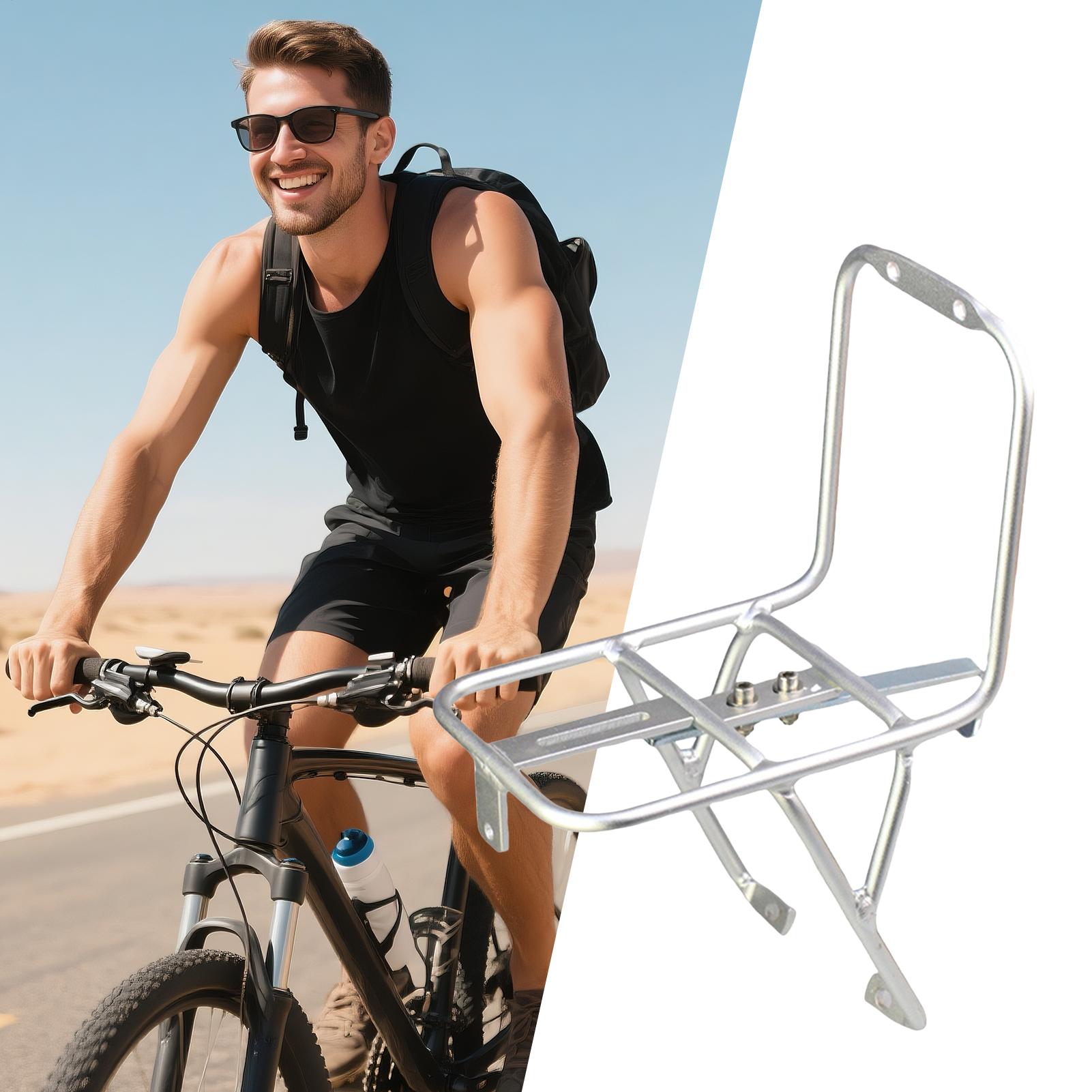 แร็คจักรยานด้านหน้า อลูมิเนียม - Cycling To Commute บทวิจารณ์และราคา