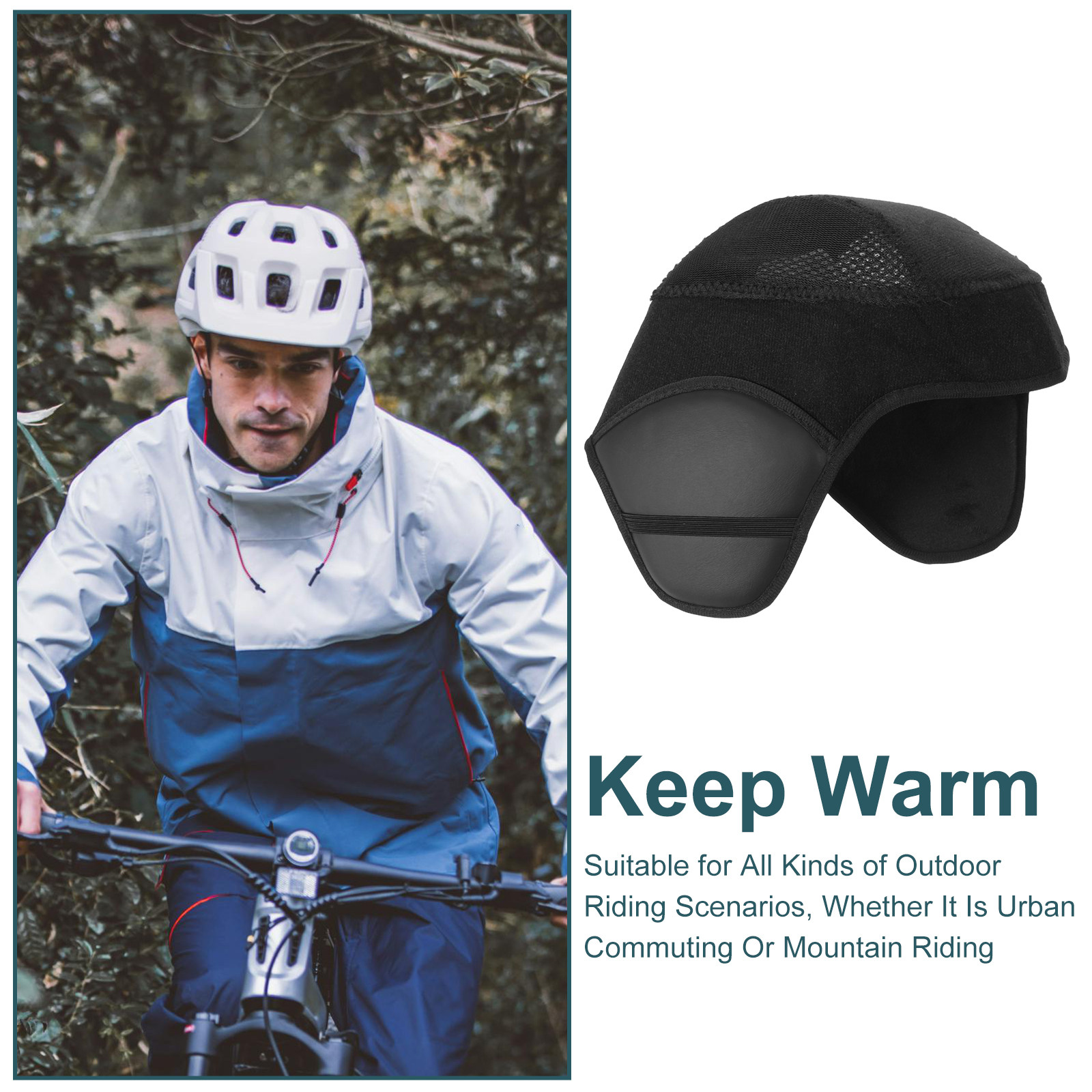แผ่นปิดหูกันลมสำหรับปั่นจักรยา - Winter Cycling Commute บทวิจารณ์และราคา