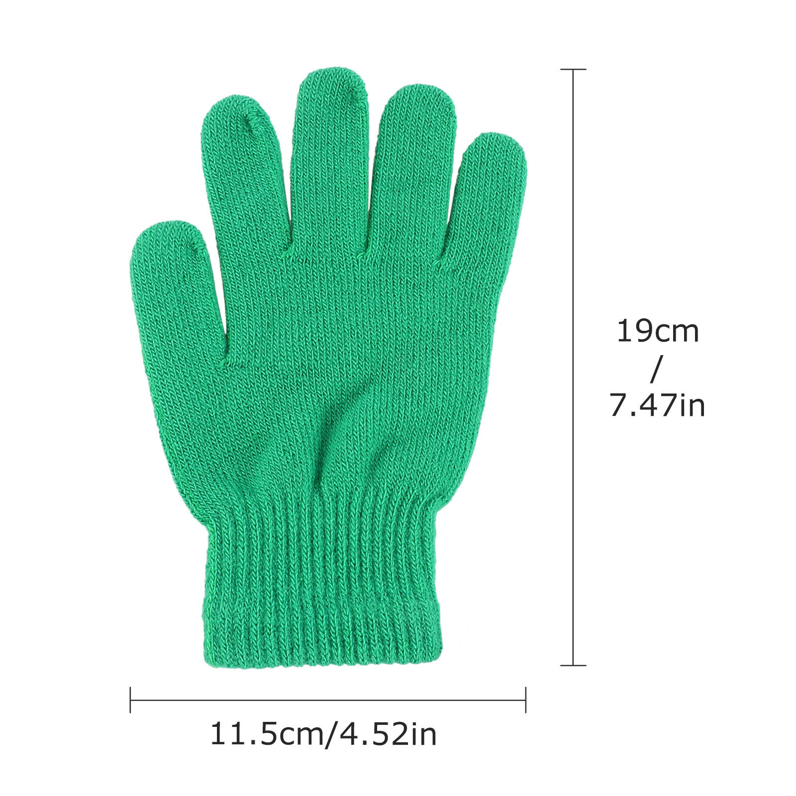 ถุงมือถักไหมพรมสีพื้น 6 คู่ สำ - Winter Cycling Commute บทวิจารณ์และราคา