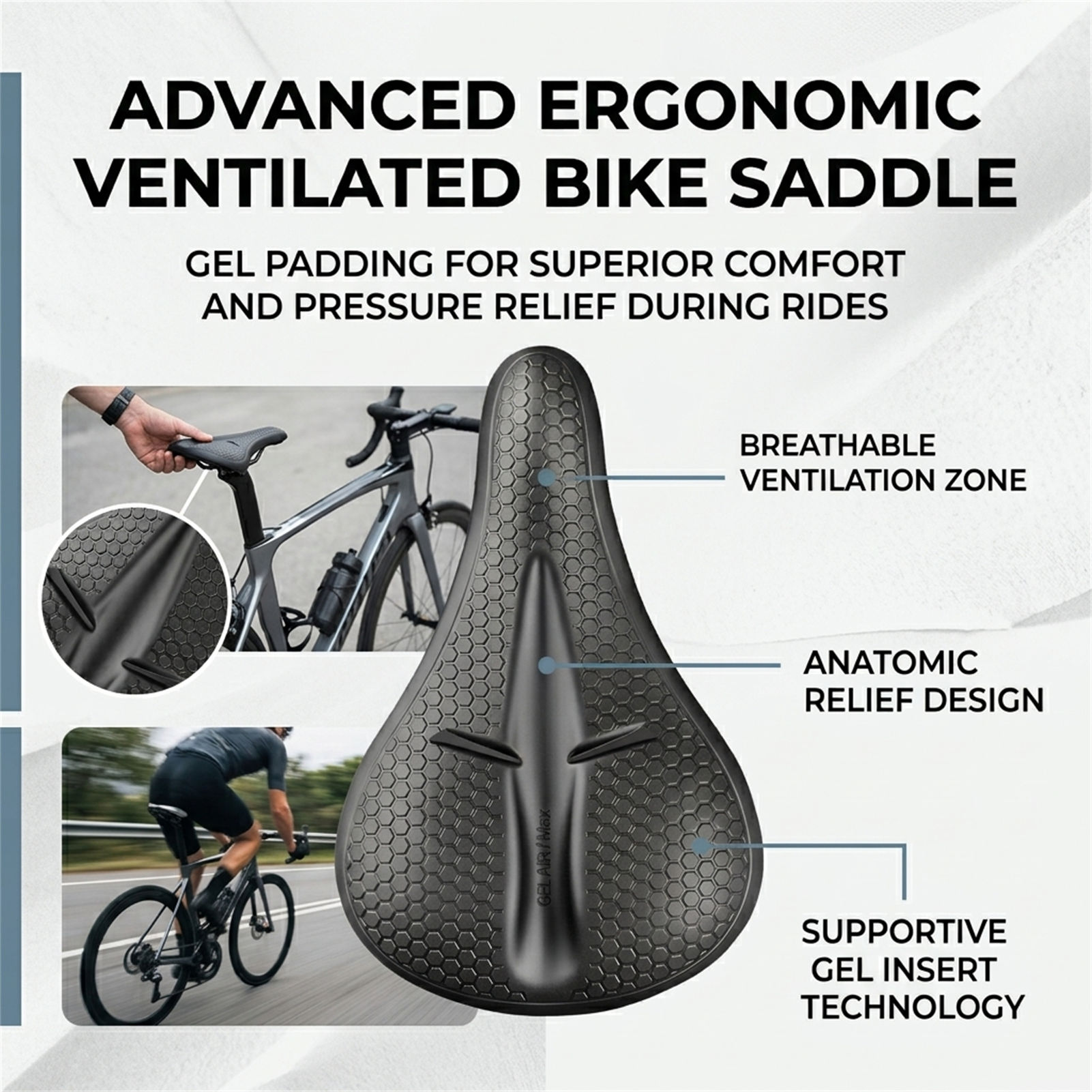 ฝาครอบที่นั่งจักรยานซิลิโคนหนา - Cycling To Commute บทวิจารณ์และราคา
