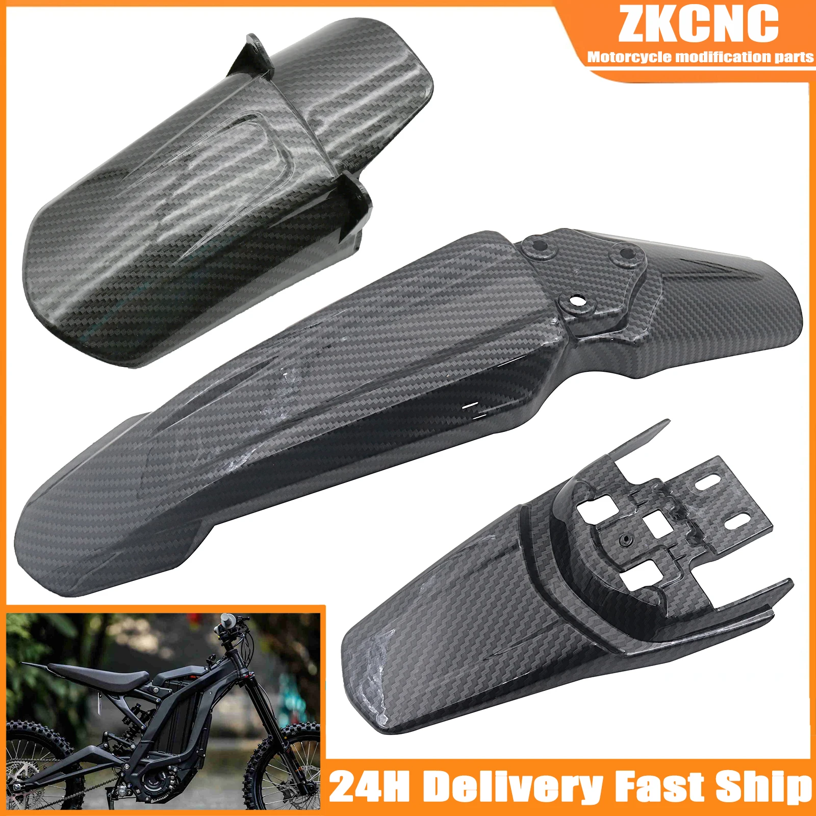 บังโคลนหน้าล้อหลังรถจักรยานยนต - Bike Light Front Rear บทวิจารณ์และราคา