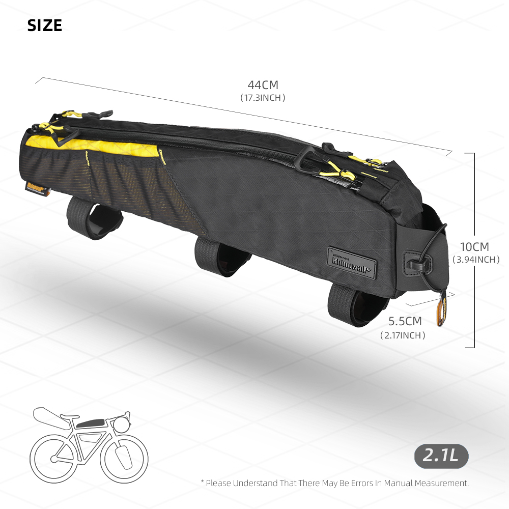 Rhinowalk จักรยานด้านบนกระเป๋า - Cycling Journey บทวิจารณ์และราคา