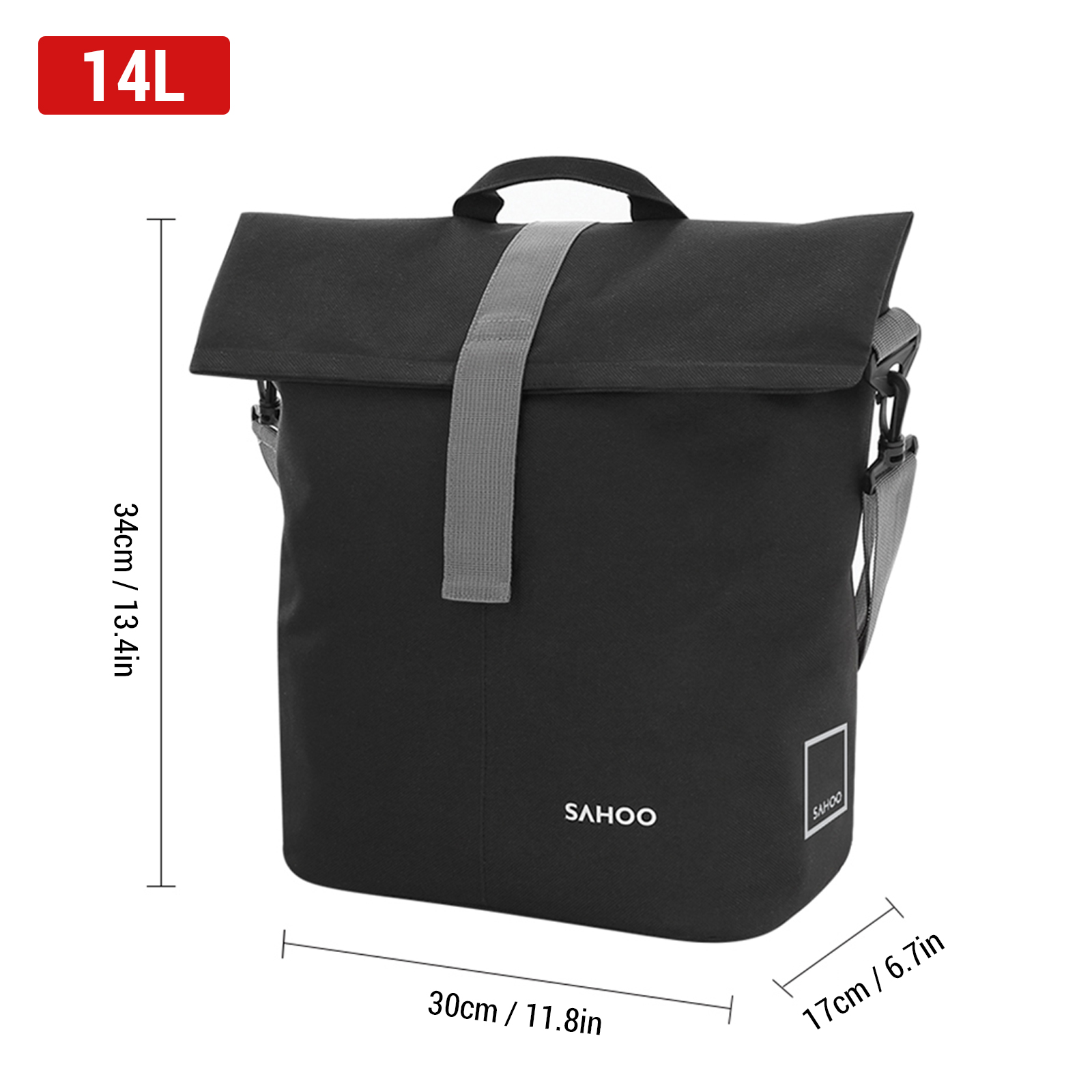 กระเป๋าที่นั่งหลังจักรยาน18L/1 - Cycling Journey บทวิจารณ์และราคา